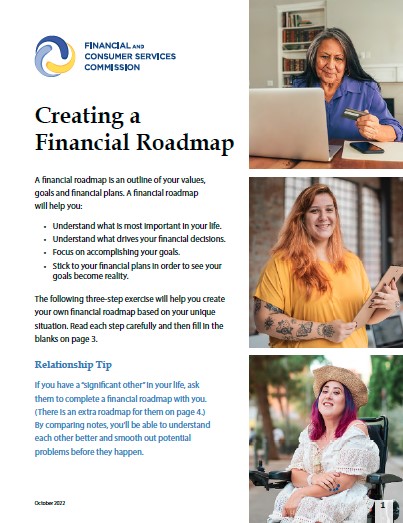 Creating a Financial Roadmap.