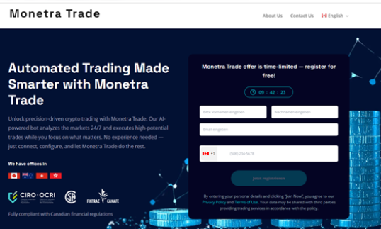 Monetra Trade.