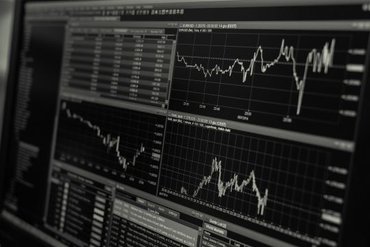 Stock exchange screen