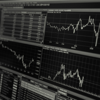 Stock exchange screen
